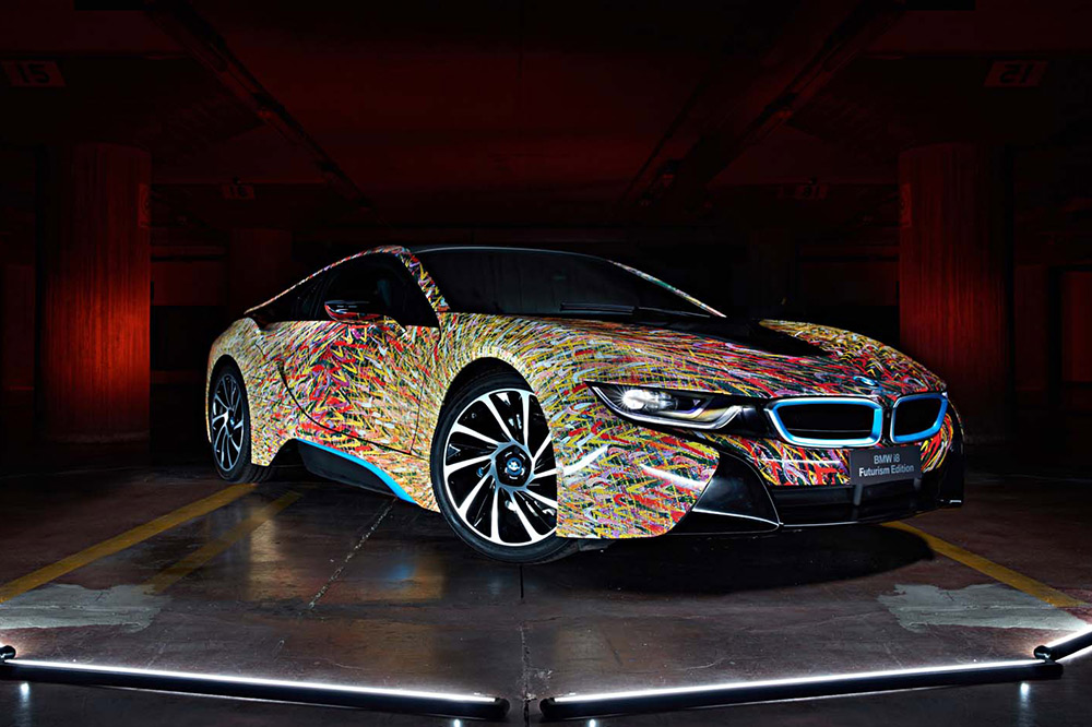 los mejores art car de la historia bmw i8