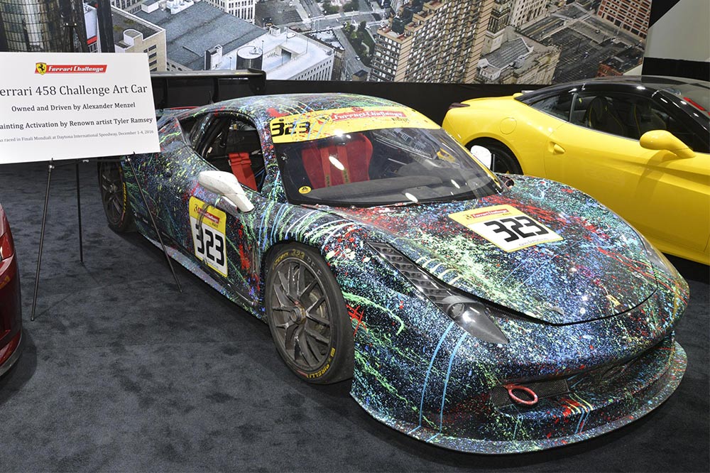 los mejores art car de la historia portada Ferrari 458