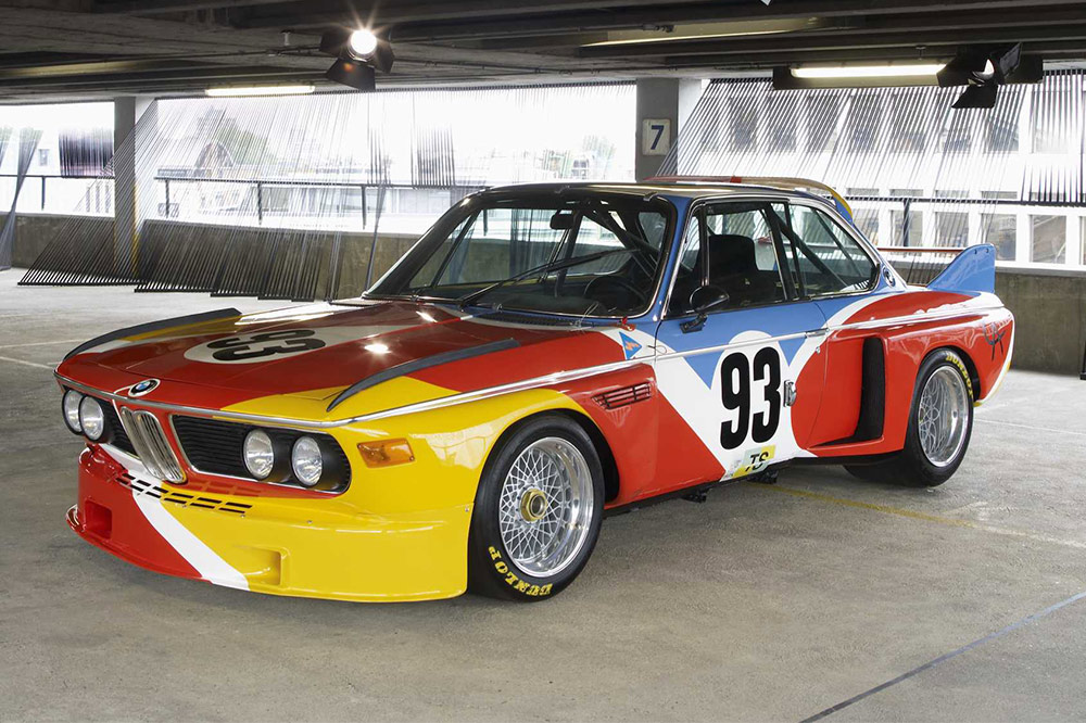 los mejores art car de la historia portada bmw calder