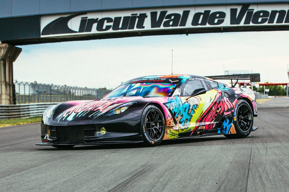 los mejores art car de la historia portada Corvette c7r