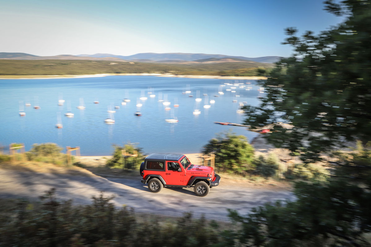 Ruta por la Sierra del Rincón con Jeep Wrangler Rubicón