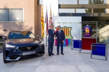Cupra, nuevo patrocinador oficial del FC Barcelona Cupra patrocinador FC Barcelona