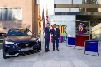 Cupra, nuevo patrocinador oficial del FC Barcelona Cupra patrocinador FC Barcelona