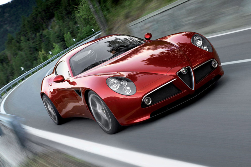 mejores coches deportivos de los 2000 alfa 8c