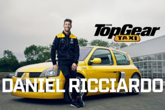 Vídeo: Daniel Ricciardo se da una vuelta en el Renault Clio V6