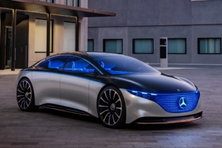 Mercedes Vision EQS Concept: adelanto de la versión eléctrica del Clase S Mercedes Vision EQS Concept