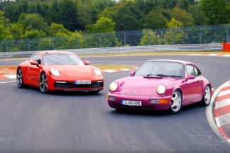 Vídeo: Porsche 964 RS vs 992 Carrera S, ¿cuál es más rápido en Nürburgring? Porsche 964 RS vs 992 Carrera S