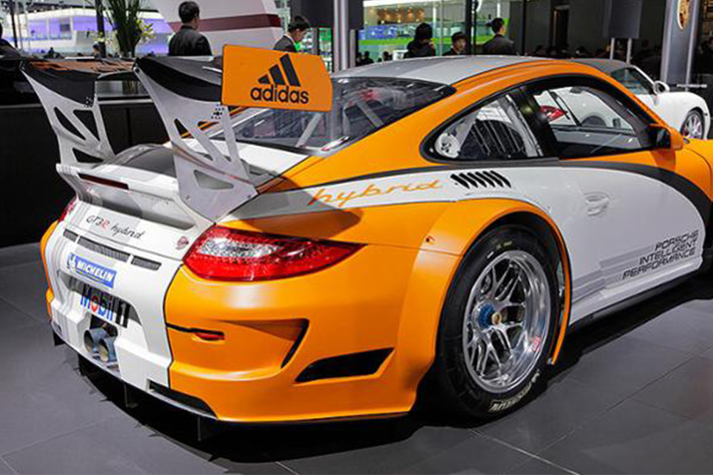 porsche con electricidad 911 GT3 R Hybrid
