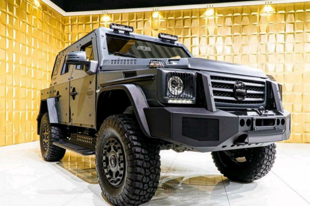 Mercedes G500 4×4² blindado