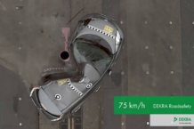 Vídeo: así es el espectacular ‘crash test’ lateral contra un poste a 75 km/h ‘crash test’ lateral contra un poste