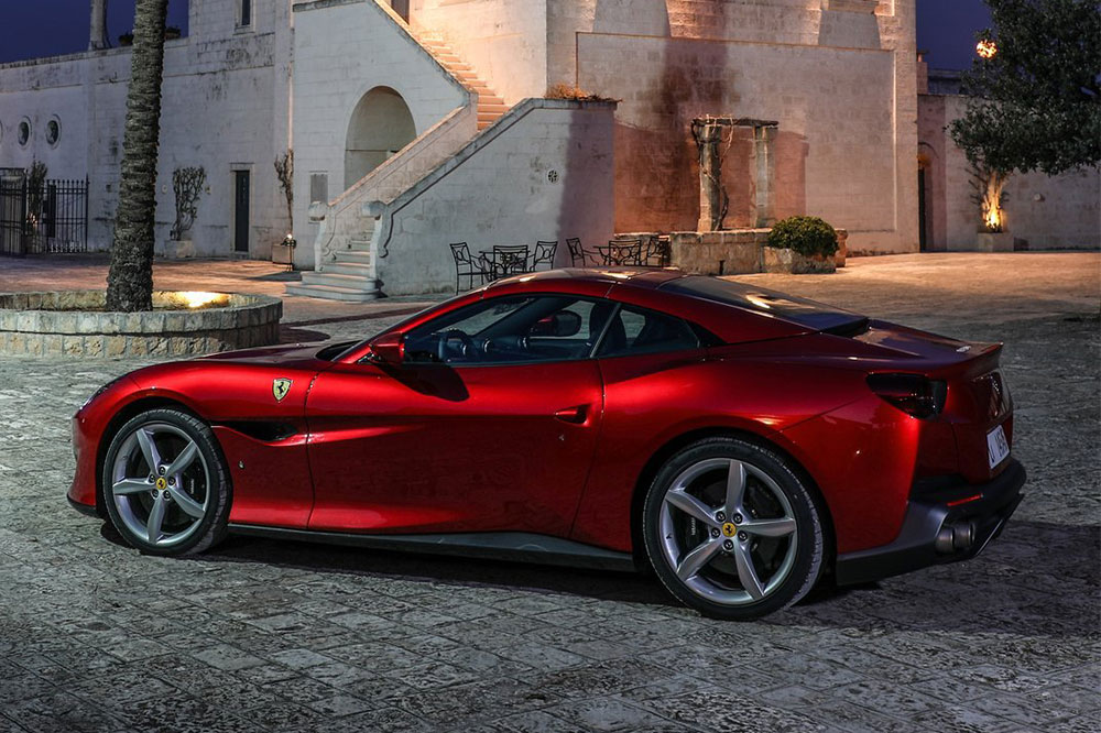 Ferrari con nombre de ciudades Portofino