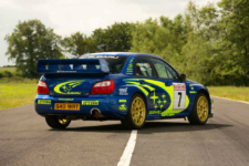 Subaru Impreza WRC de 2003 pilotado por Petter Solberg