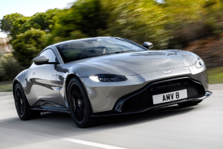 PRUEBA: Aston Martin Vantage V8 Foto frontal de la prueba del Aston Martin Vantage V8