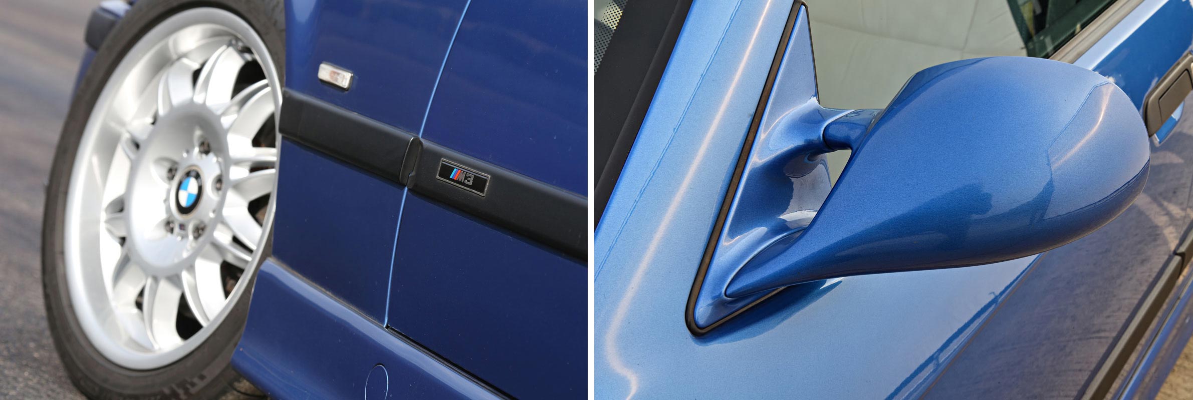 Llantas de 17" y retrovisores originales de BMW M3 E36 Llantas de 17" y retrovisores originales de BMW M3 E36