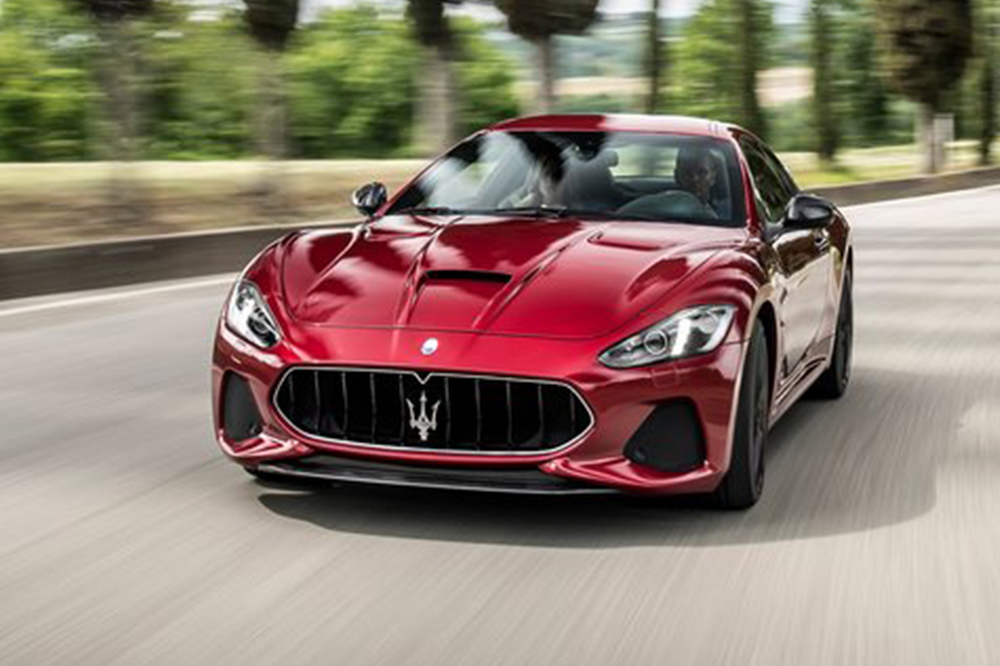 coches menos vendidos en 2019 maserati