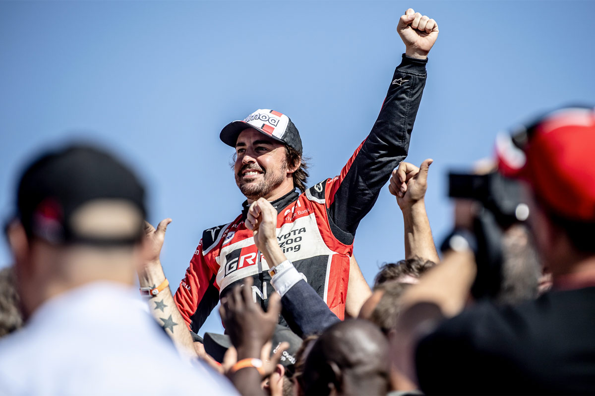 Alonso en el Dakar Alonso en el Dakar