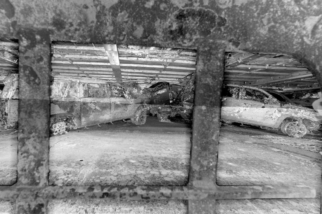 coches del barco hundido