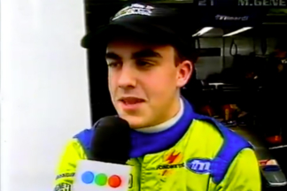 Vídeo: primera vez que Fernando Alonso, con 18 años, se subía a un Fórmula 1