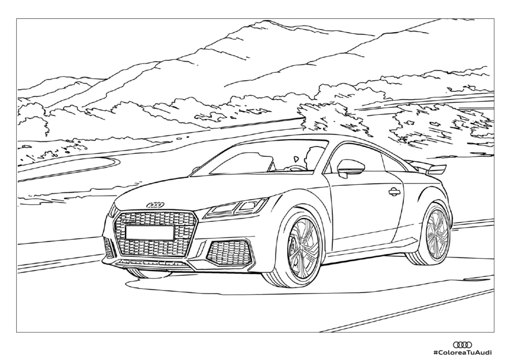 Colorea tu Audi