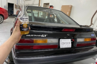 Un conductor elige la matrícula “COV1D19” para su Ford Mustang Matricula COV1D19 Ford Mustang