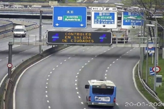 Controles de carretera para evitar desplazamientos a segundas residencias