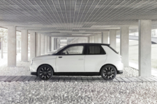 Vista lateral del Honda e.