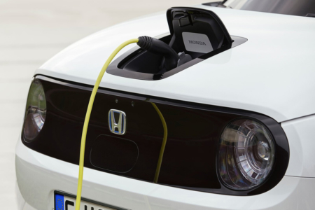 Toma de carga del Honda e.