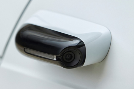 Retrovisores digitales del Honda e.