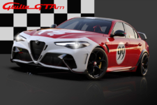 decoraciones históricas Alfa Giulia GTA - rojo y blanco