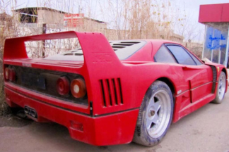 Ya han encontrado el Ferrari F40 abandonado del hijo de Saddam Hussein