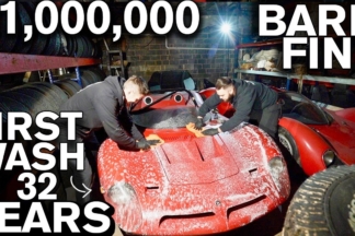Vídeo: quitan el polvo a un Bizzarrini P538, de 1 millón de dólares, que lleva 32 años parado