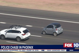 Vídeo: persecución de más de una hora de la policía en EE.UU. a un smart fortwo persecución