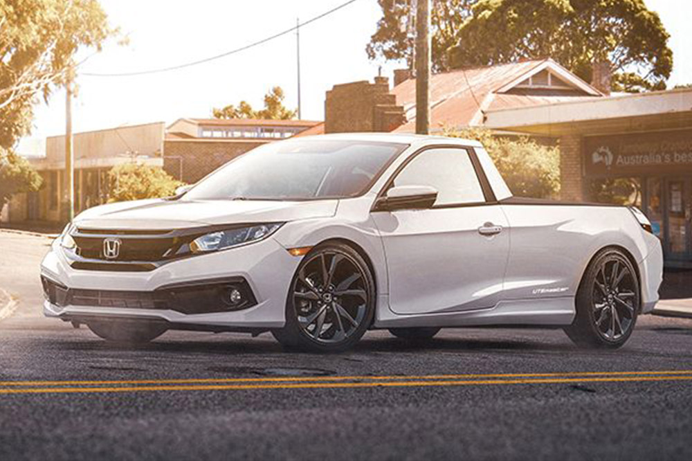 turismo convertido en pick up 