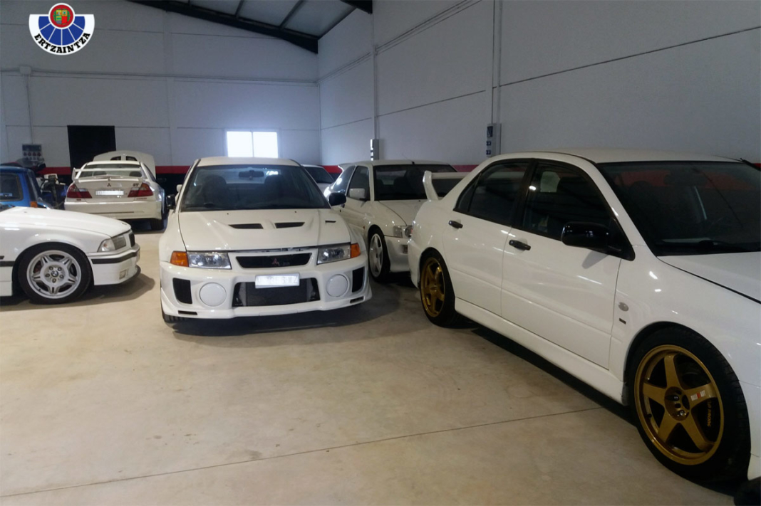 coches robados en un caserío de Guipúzcoa