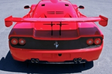 a bordo ferrari f50 gt circuito yas marina