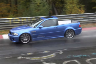 Vídeo: cazan un BMW M3 Pick-up en Nürburgring BMW M3 Pick-up