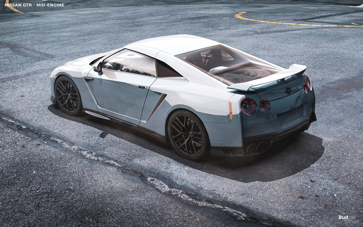 Nissan GT-R motor central