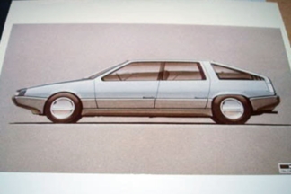 DeLorean DMC-24, el proyecto del DeLorean sedán que nunca existió DeLorean DMC-24