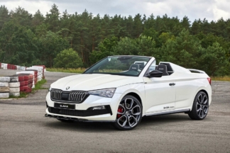 Skoda Slavia, el Scala transformado en cabrio Skoda Slavia