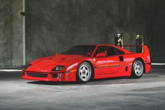 A subasta este Ferrari F40 de 1991 con solo 10.000 km subasta-ferrari f40-1991