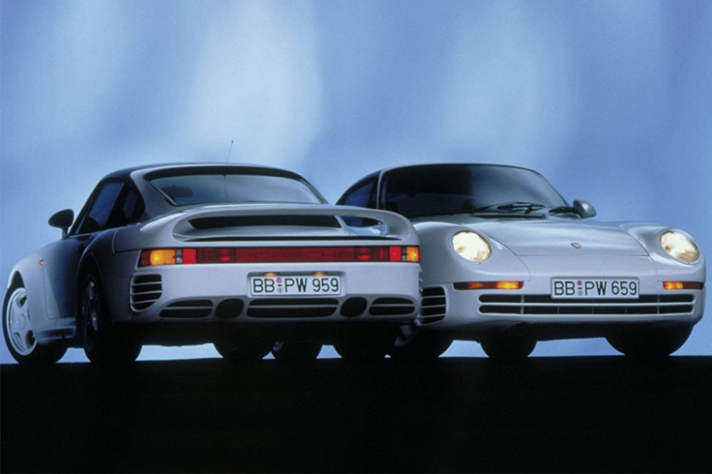 curiosidades del Porsche 959 