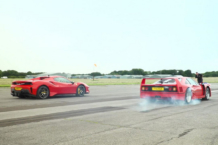 Vídeo: Ferrari F40 contra Ferrari 488 Pista, ¿cuál acelerará más rápido?