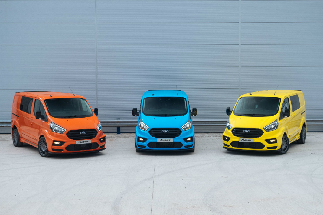 Ford Transit colores rallyes