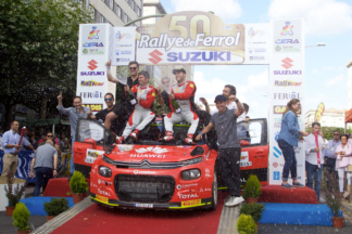 Rallye de Ferrol 2020: López gana de nuevo la partida a Suárez podio final Rallye de Ferrol 2020