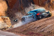Tesla Model 3 accidente Pikes Peak
