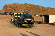 Tesla Model 3 accidente Pikes Peak