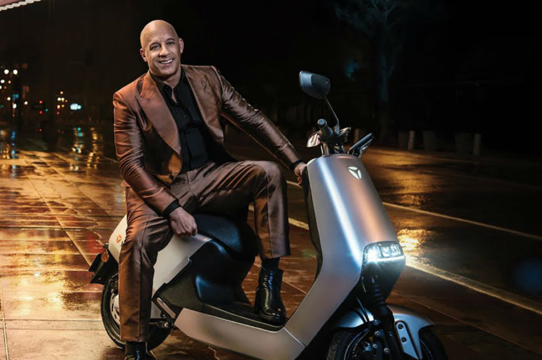 Vin Diesel scooter eléctrica