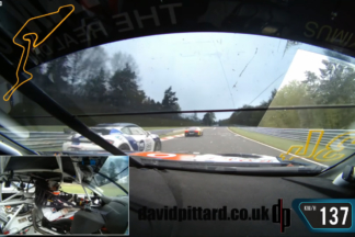 Vídeo: un BMW M6 GT3 al rojo vivo adelanta a 54 coches en una vuelta a Nürburgring