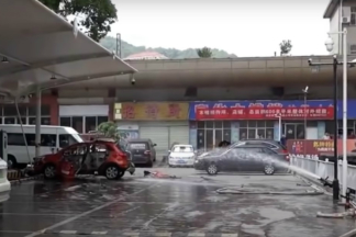 Un coche eléctrico, ¿puede explotar? En China demuestran que sí Coche eléctrico chino