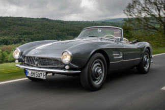 PRUEBA: BMW 507 foto dinámica de la prueba del BMW 507